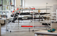 Rohrprofilsystem für den Produktions- und Fertigungsbereich