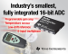 Kleinster, voll integrierter 16-Bit-Analog-Digitalwandler