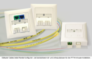 FTTH-Dosen und -Kabel für jeden Bedarf