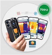 Die neue drahtlose Wärmebildkamera testo 860i für Smartphones