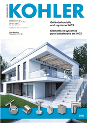 Neuer Katalog Geländerbauteile und -systeme INOX, Ausgabe 2022