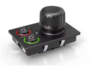 Baureihe 09 Rugged Rotary Cursor Controller und Pushbutton