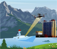 Forscher "tanken" Drohne in der Luft per Laser