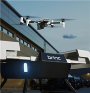 Brinc-Drohne startet bei Unfällen als Ersthelfer