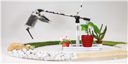 Künstliche Muskeln bringen ein Roboterbein zum Laufen und Springen