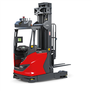 Automatisierte Schubmaststapler und Hochhubwagen von Linde MH Schweiz