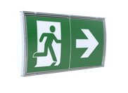 Neue Rettungszeichenleuchte