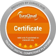 Safety First - EuroCloud-Zertifikat auf Vier-Sterne-Niveau