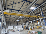 Steckbrief des Freestanding-Systems mit Laufkran