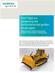 Whitepaper: 5 Tipps zur Steigerung der Performance bei grossen Baugruppen