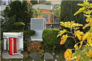 Hoch effiziente Hybridanlage für Wärme aus der Luft x Gas