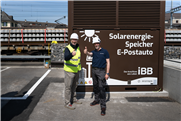 Solarenergie-Speicher für E-Postauto in Brugg