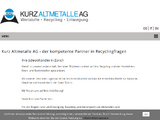 https://www.kurz-altmetalle.ch